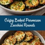 Baked Parmesan Zucchini Rounds Recipe