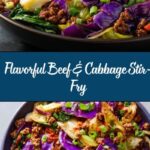 Healthy Ground Beef Cabbage Stir-Fry Recipe