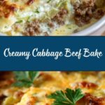 Creamed Cabbage and Ground Beef Casserole Recipe