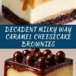 Milky Way Caramel Cheesecake Brownies Recipe