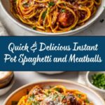 Instant Pot Spaghetti and Meatballs Recipe
