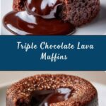 Triple Chocolate Lava Muffins Recipe