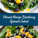 Mango, Blueberry, and Spinach Salad Recipe
