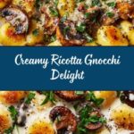 Easy Ricotta Gnocchi with Creamy Mushroom Sauce Recipe