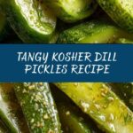 Traditional Kosher Dill Pickles Recipe