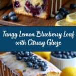 Lemon Blueberry Loaf with Zesty Glaze Recipe