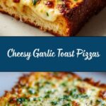 Garlic Toast Pizzas Recipe