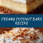 Coconut Cream Bars Recipe