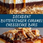 Butterfinger Caramel Cheesecake Bars Recipe