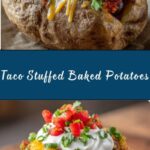 Taco Stuffed Baked Potatoes Recipe