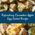 Cucumber Apple with Egg Salad Recipe
