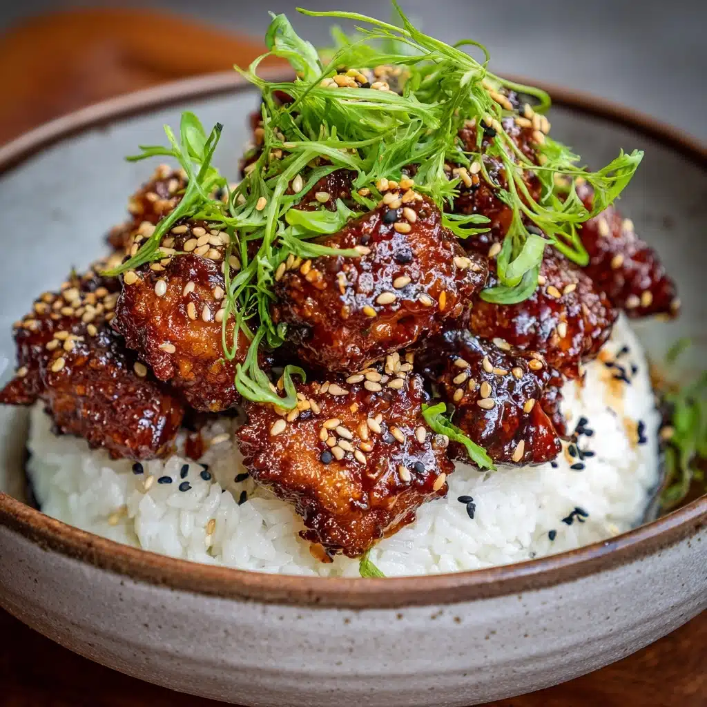 Air Fryer Asian-Glazed Boneless Chicken Thighs Recipe - Recipe Image