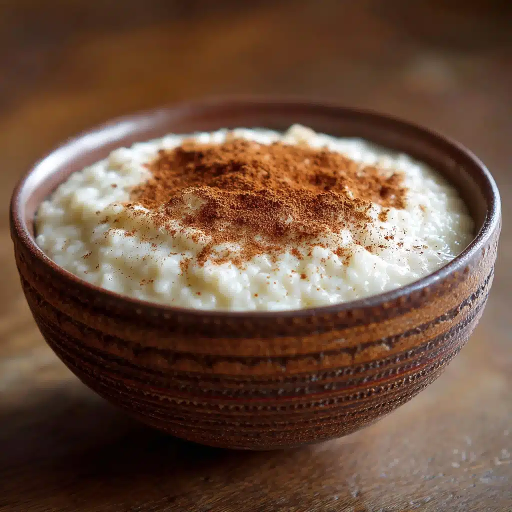 Comforting Creamy Rice Pudding with Cinnamon Recipe - Recipe Image