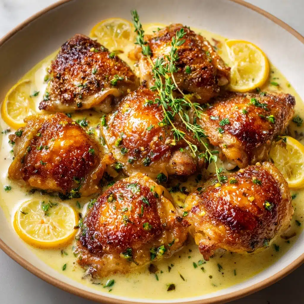 Lemon Cream Chicken Recipe - Recipe Image