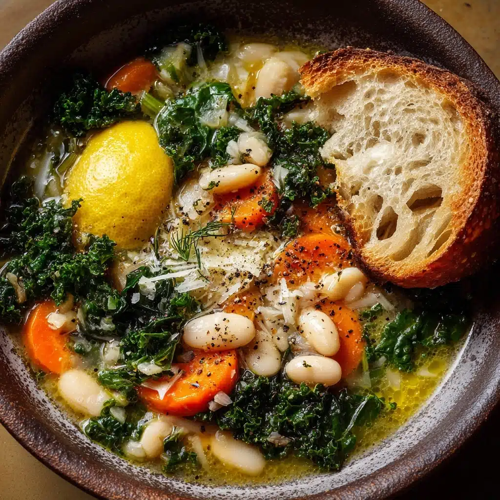 Nourishing White Bean and Lemon Soup Recipe - Recipe Image