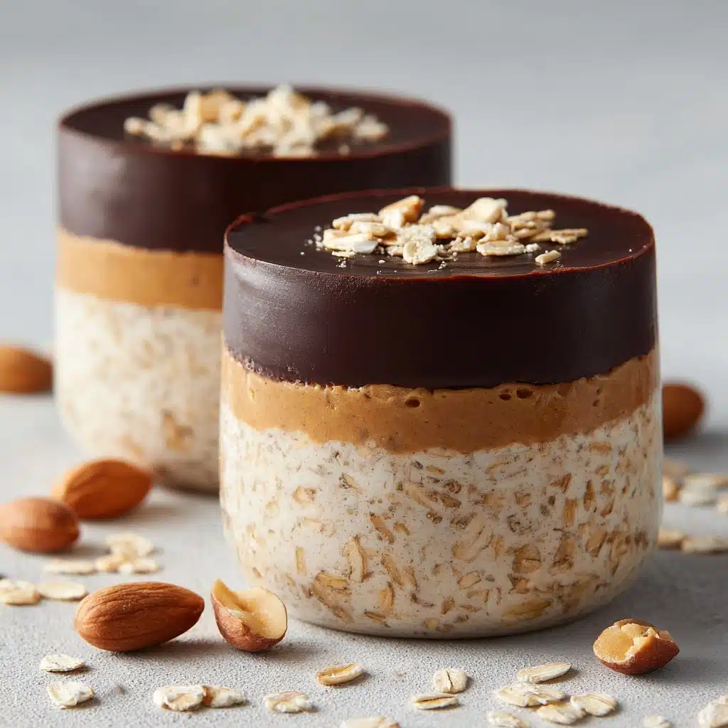 Easy Peanut Butter Protein Oatmeal Cups Recipe - Recipe Image