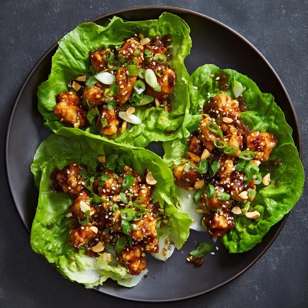 Flavorful Teriyaki Chicken Lettuce Wraps – Light, Easy & Delicious! Recipe - Recipe Image