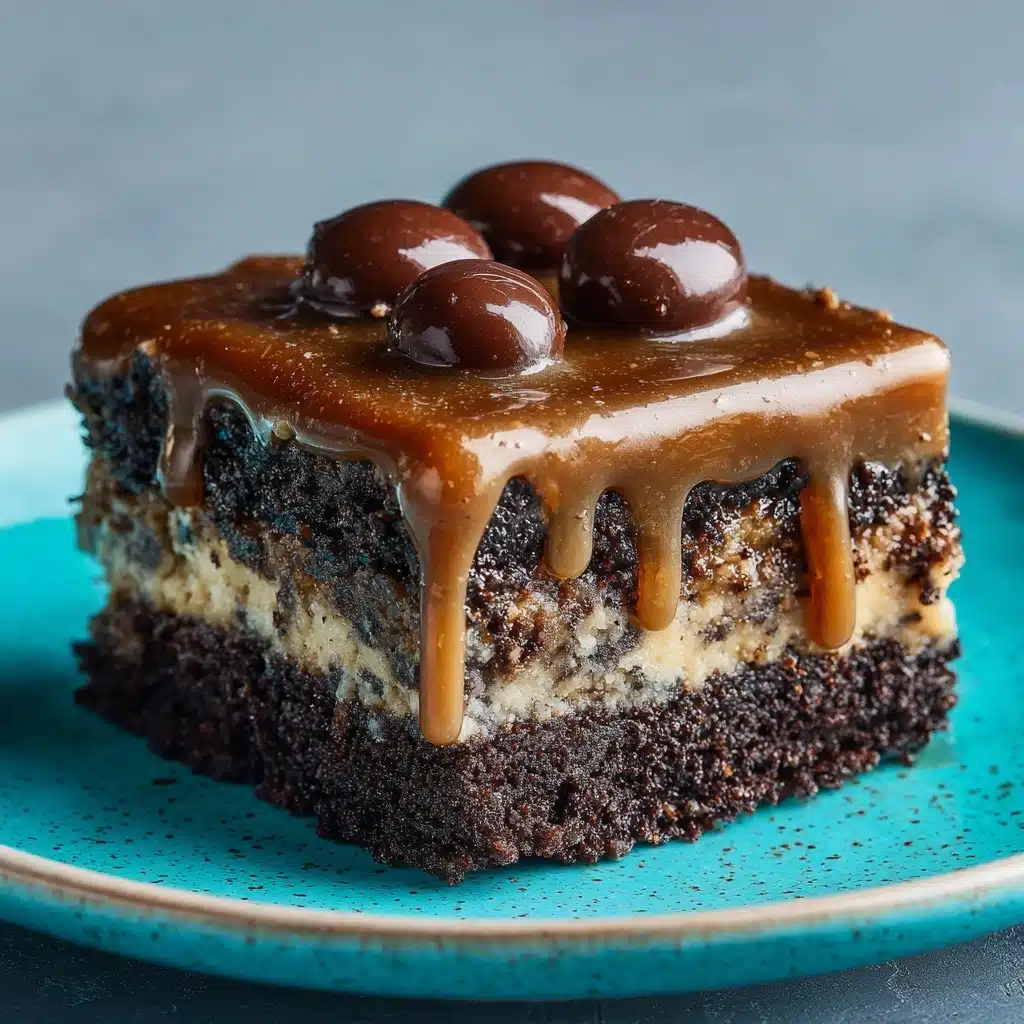 German Chocolate Poke Cake Recipe - Recipe Image