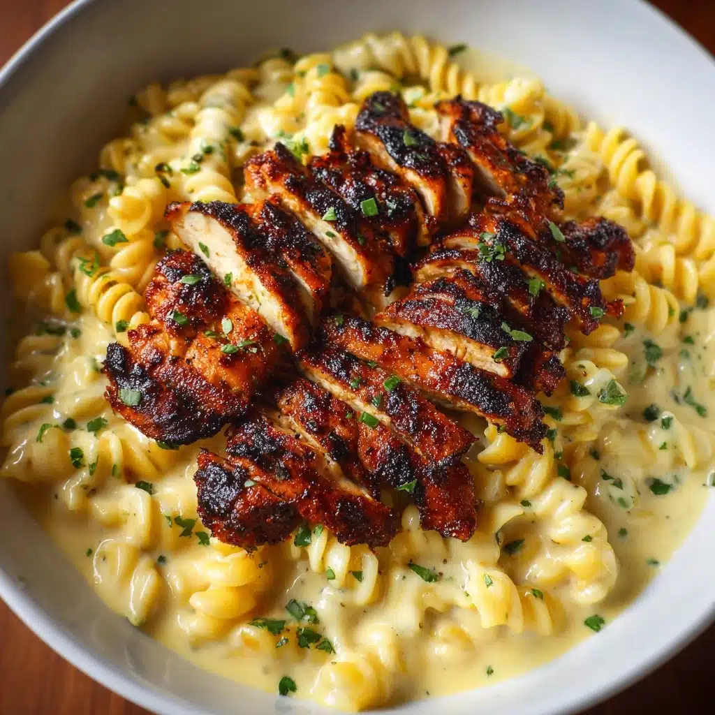 Spicy Cajun Honey Butter Chicken & Pasta Recipe - Recipe Image