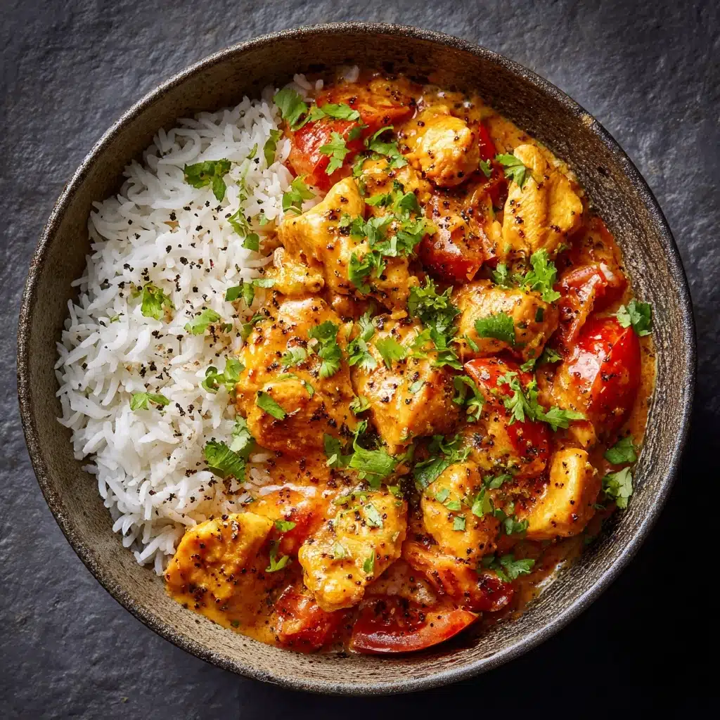 Crockpot Creamy Coconut Chicken Tikka Masala Recipe - Recipe Image