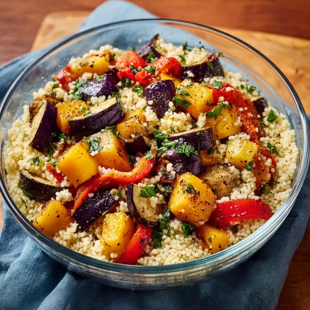 Roasted Vegetable Couscous Recipe