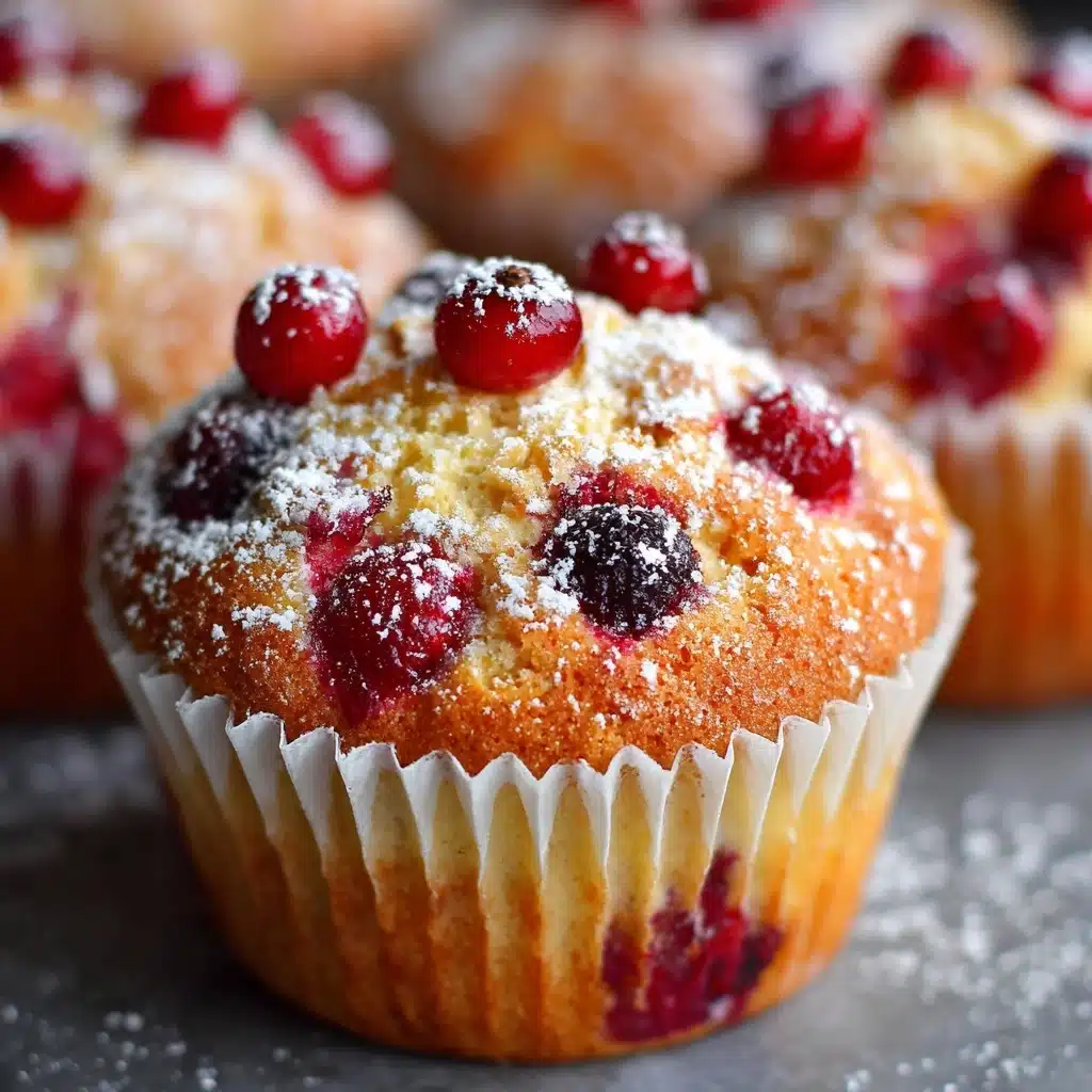 Cranberry Orange Muffins Recipe - Recipe Image