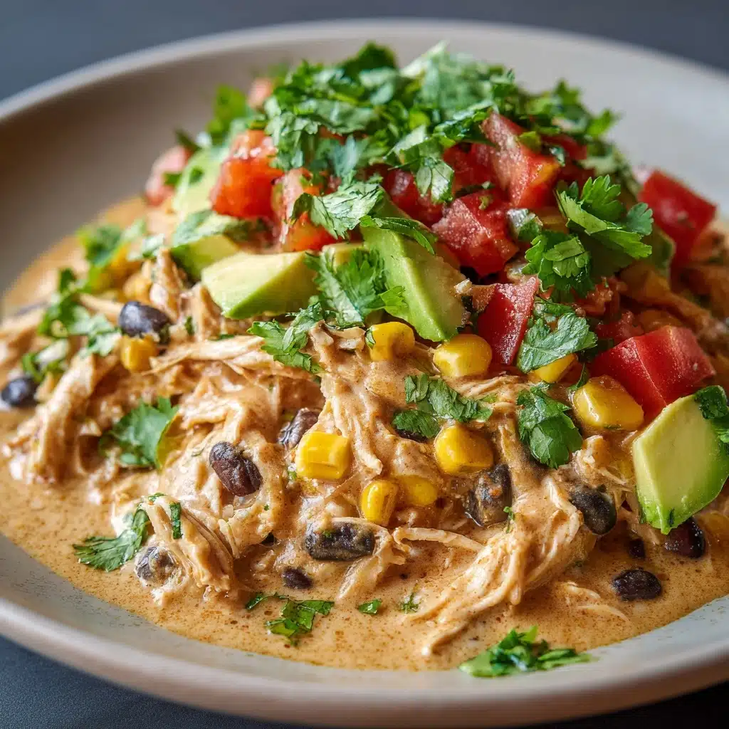 Crockpot Fiesta Chicken Recipe - Recipe Image
