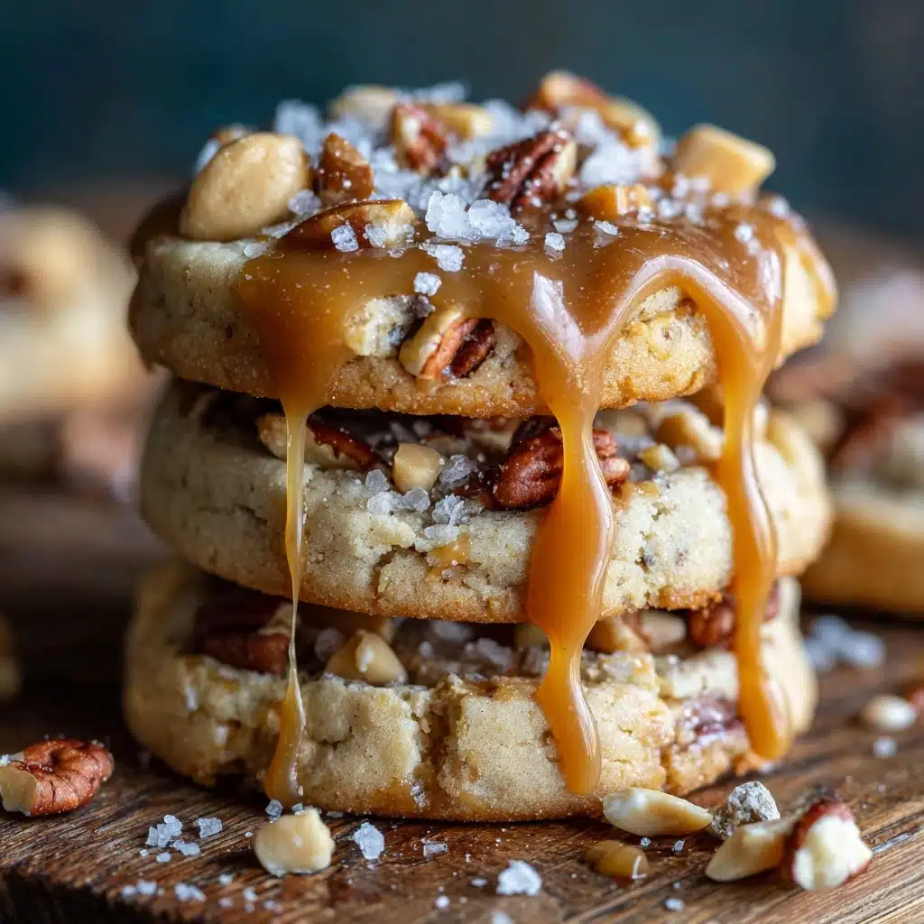 Salted Caramel Crunch Cookies Recipe - Recipe Image