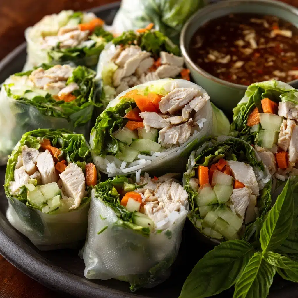 Chicken Spring Rolls Recipe - Recipe Image