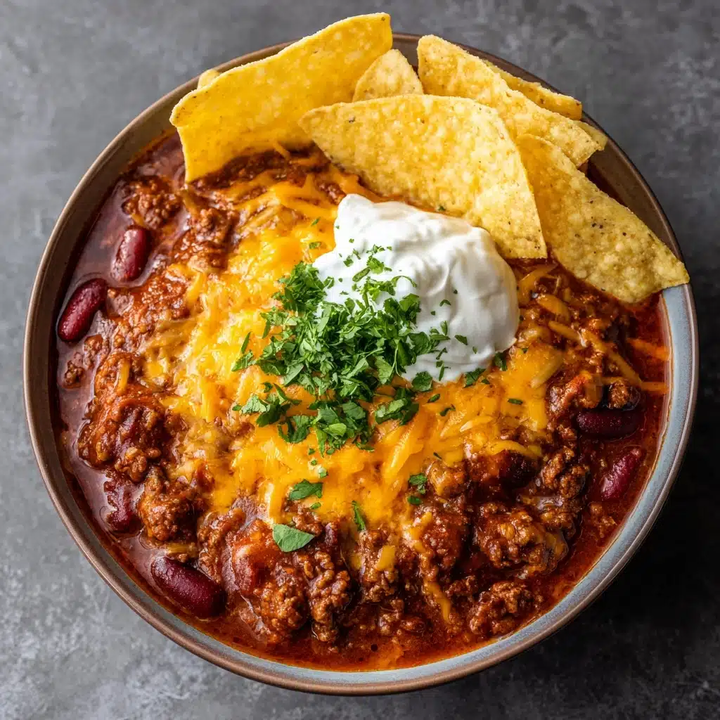 Hearty Slow Cooker All Meat Chili (No Beans) Recipe
