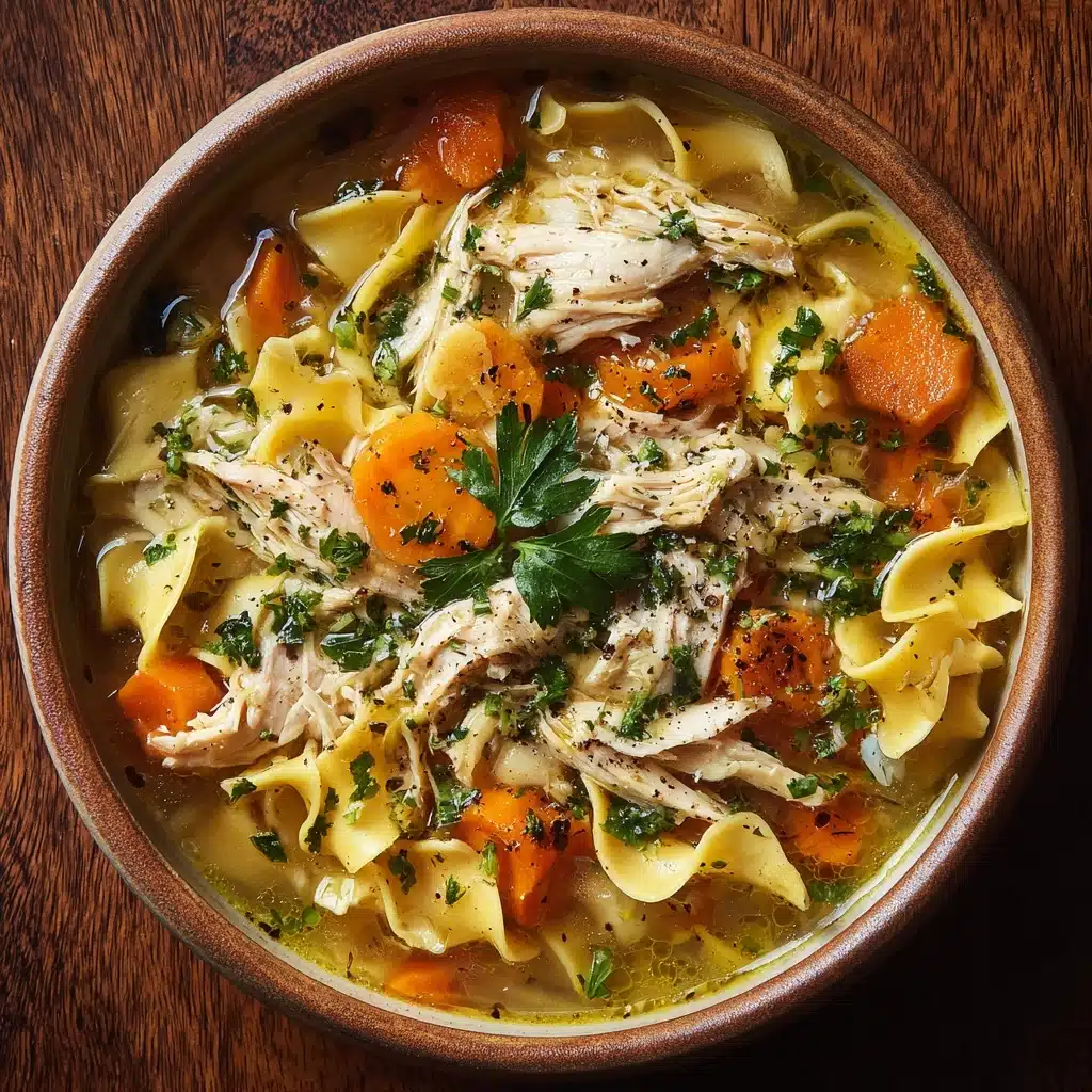 Homemade Chicken Noodle Soup Recipe - Recipe Image