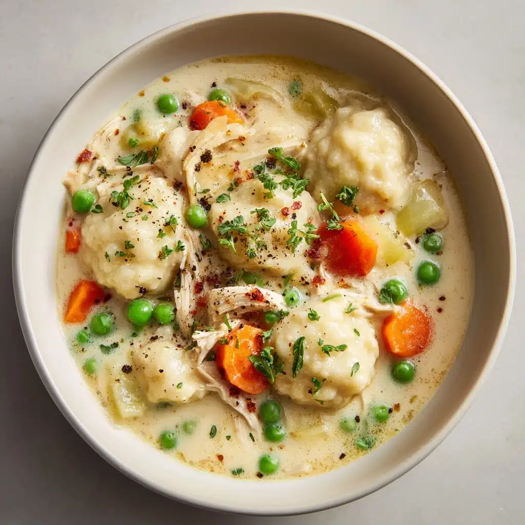 Healthy Chicken Pot Pie Soup Recipe - Recipe Image