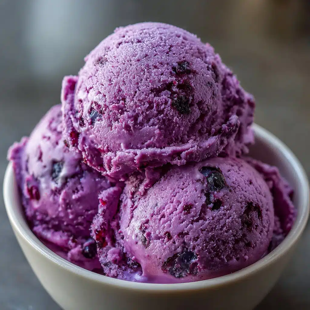 Blueberry Ice Cream Recipe