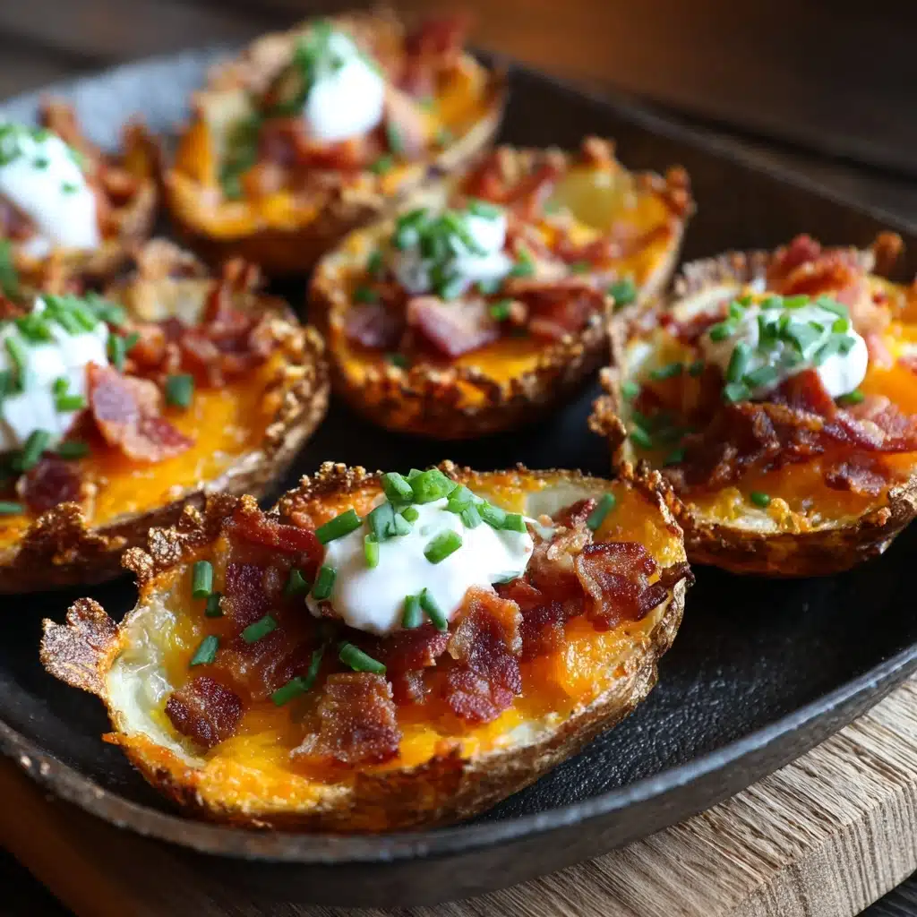 Loaded Potato Skins Recipe - Recipe Image