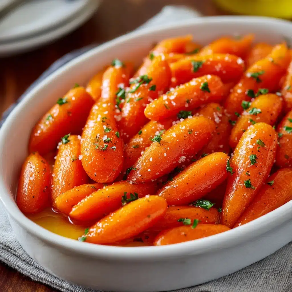 Slow Cooker Maple & Brown Sugar Glazed Carrots Recipe