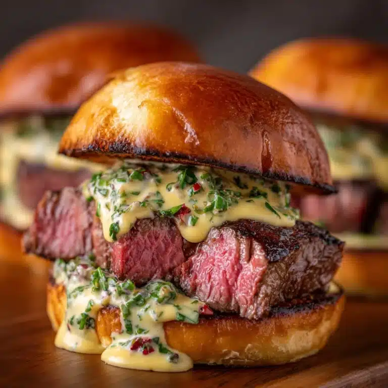 Cowboy Butter Steak Sliders Recipe