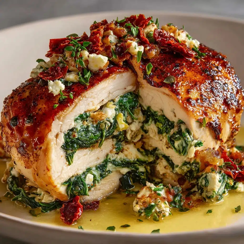 Spinach Stuffed Chicken Breast Recipe - Recipe Image