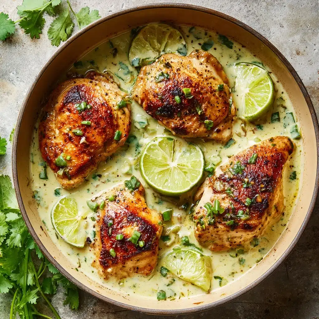 Creamy Coconut Lime Chicken Recipe - Recipe Image