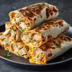 Cheesy Chicken Wraps Recipe
