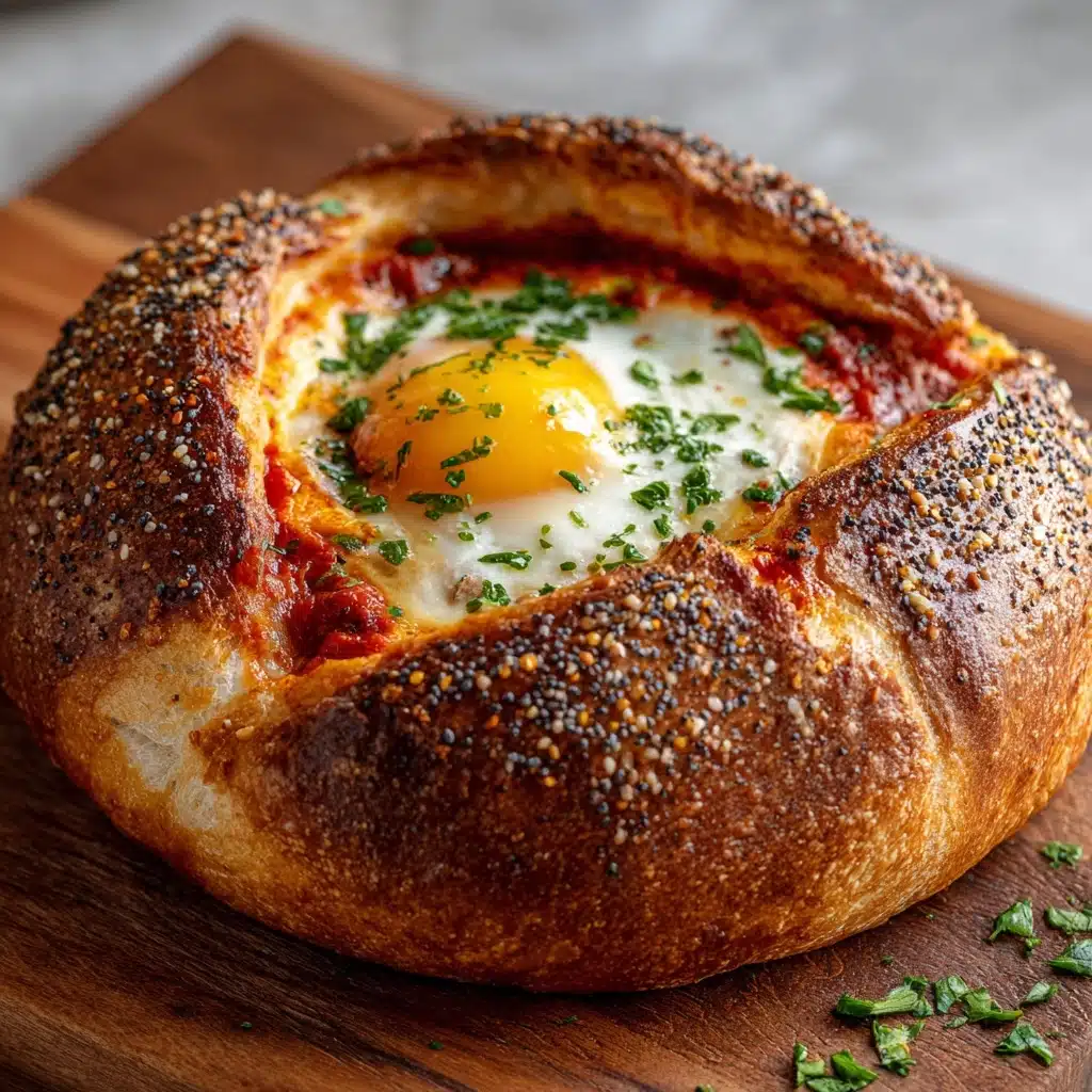 Shakshouka Focaccia Recipe - Recipe Image
