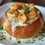 Stuffed Seafood Bread Bowl Recipe