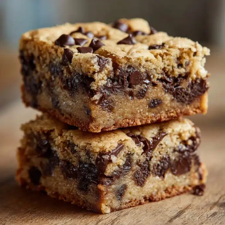 Peanut Butter Chocolate Chip Banana Bars Recipe