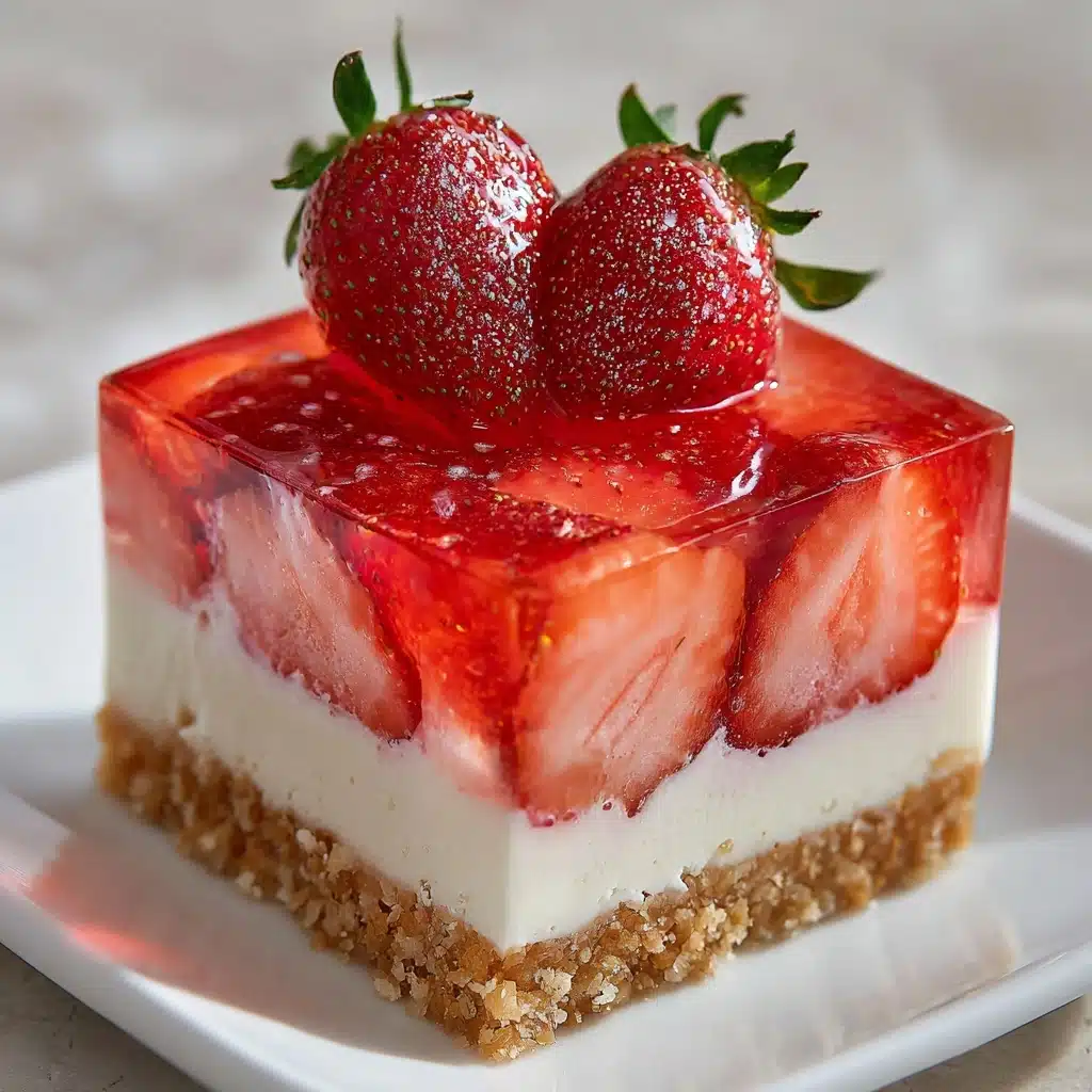 Philadelphia Strawberry Cheesecake Bars Recipe - Recipe Image