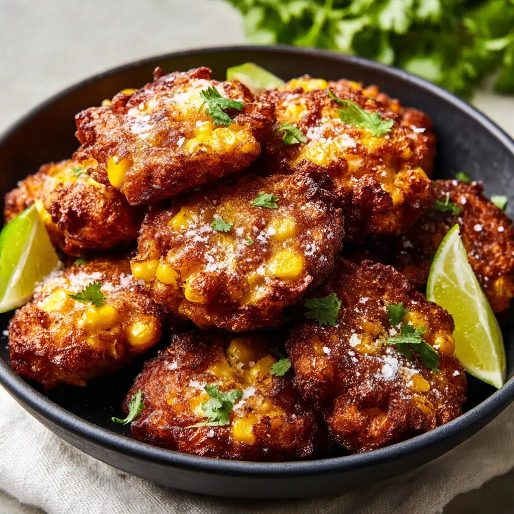 Mexican Street Corn Fritters Recipe - Recipe Image