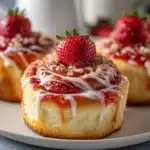 Strawberry Cheesecake Cinnabon Rolls Recipe