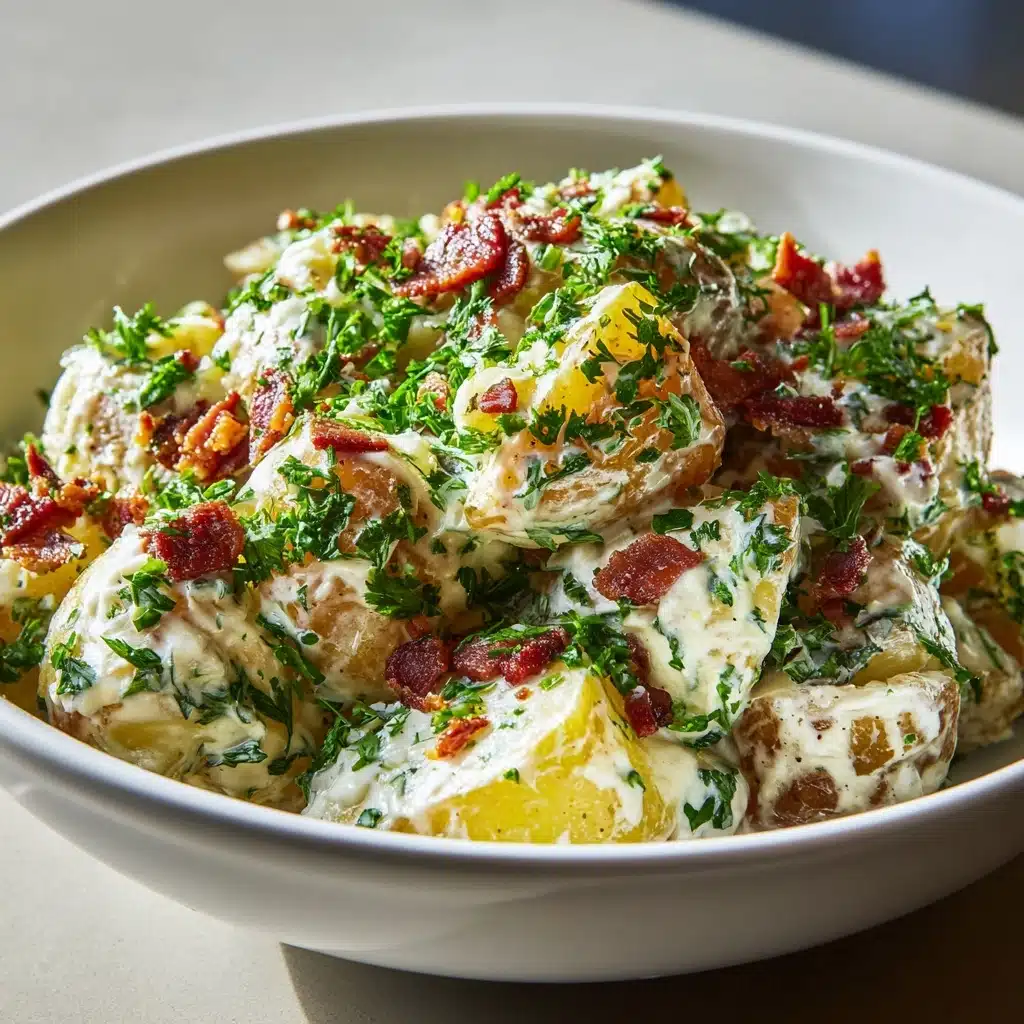French Potato Salad with Herb Mustard Vinaigrette Recipe - Recipe Image