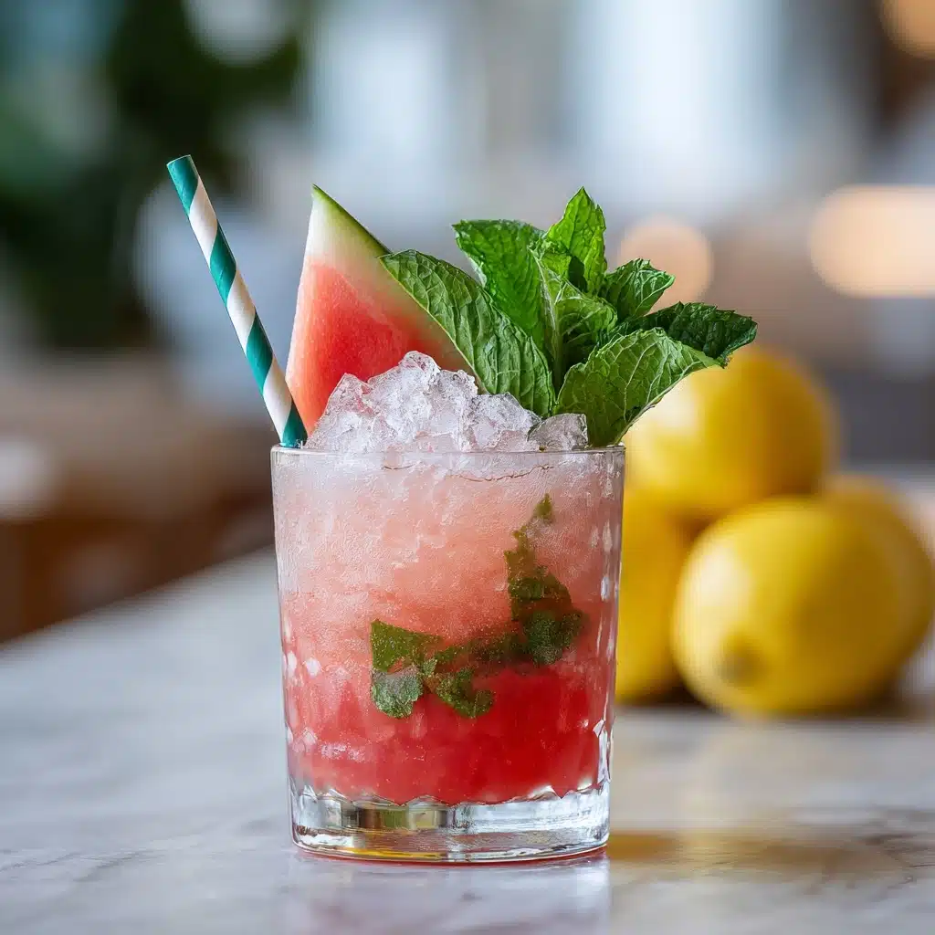 Watermelon Mint Lemonade Recipe - Recipe Image