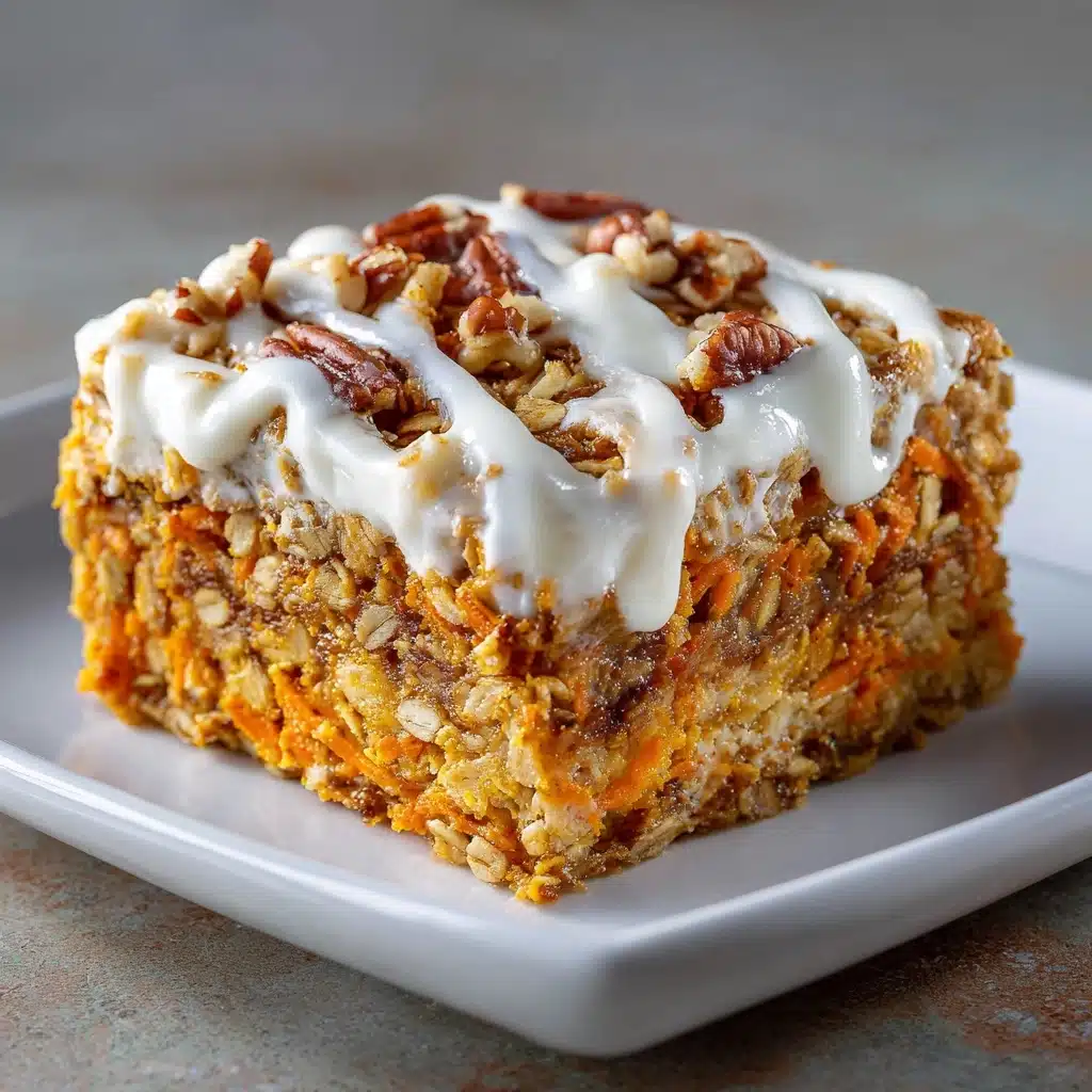 Carrot Cake Baked Oats Recipe - Recipe Image