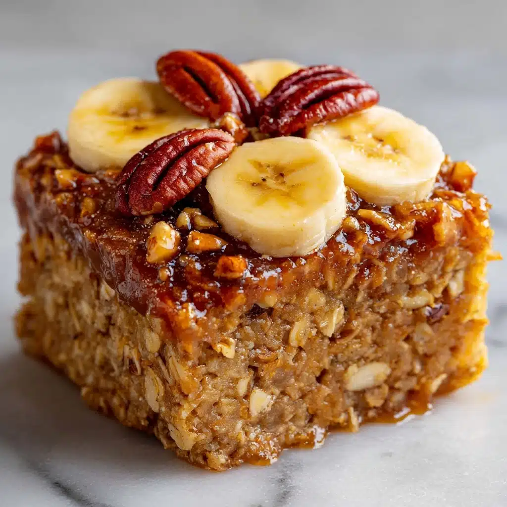 Banana Nut Baked Oatmeal Recipe - Recipe Image