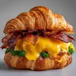 Croissant Cheeseburgers Recipe